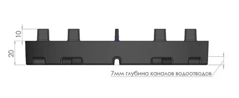 Подставка для плитки технониколь