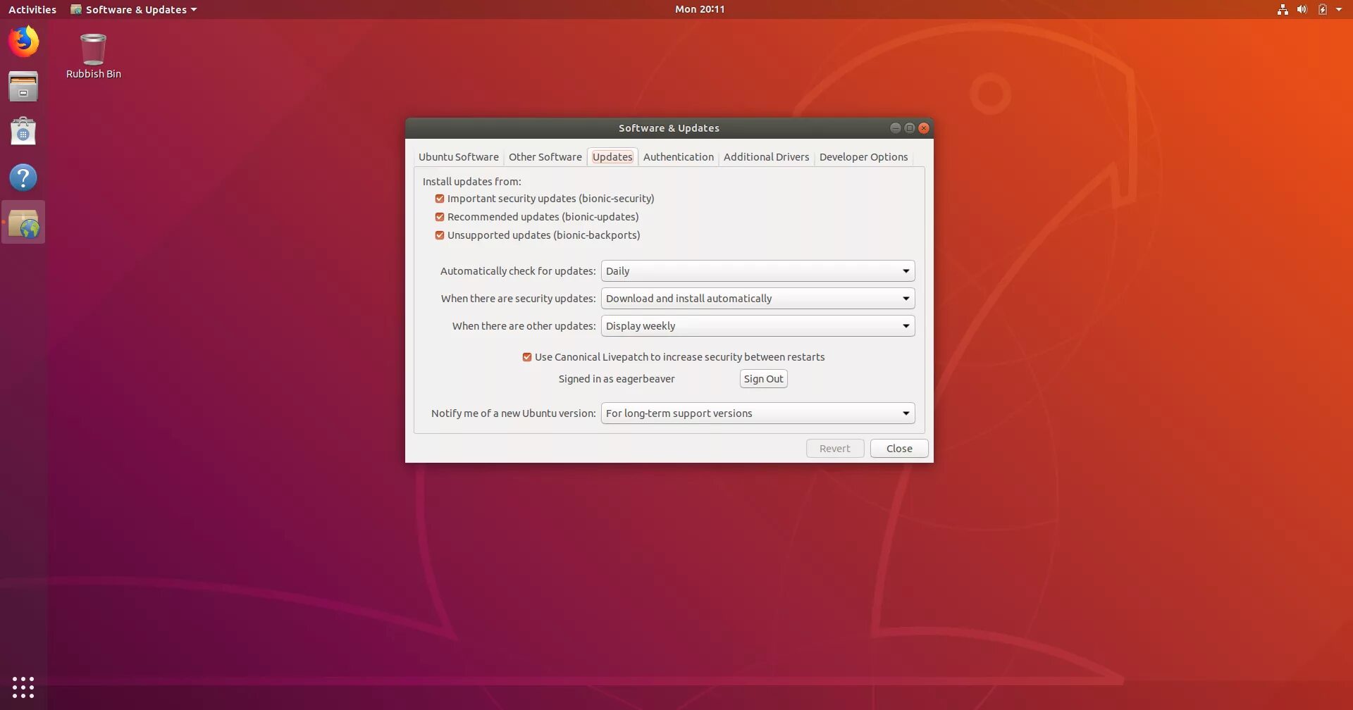 Archive update. Software updates Ubuntu. Ubuntu характеристики. Ubuntu Bionic. Ubuntu для слабых ПК.