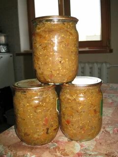 Икра баклажанная на зиму классическая простой рецепт