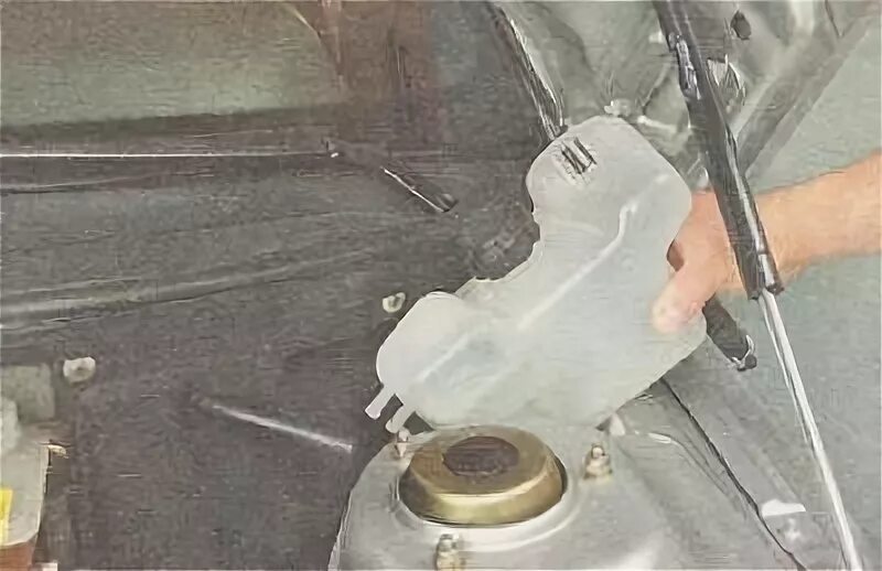 Как снять бак ваз 2110