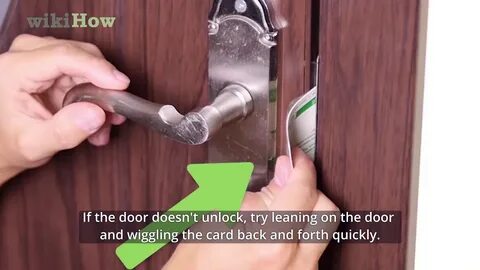 Open the key