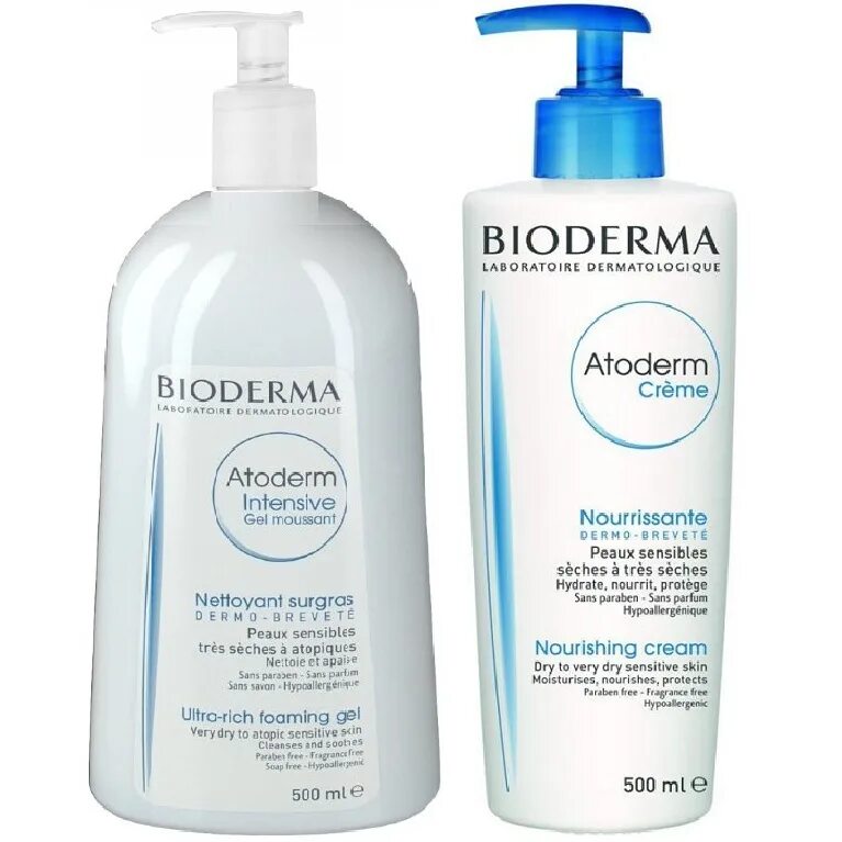 Atoderm intensive gel. Биодерма Атодерм крем с помпой 500мл. Биодерма Атодерм набор. Bioderma Atoderm крем 500 мл. Bioderma Atoderm Intensive крем 500 мл.