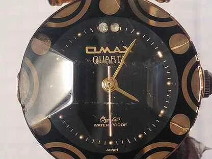 Часы omax quartz waterproof crystal
