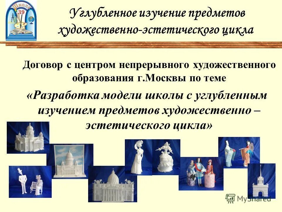 Неделя искусства и технологии. Художественное творчество. Неделя эстетического цикла в школе. Углубленное изучение предметов эстетического цикла. Углубленное изучение предметов эстетического цикла.