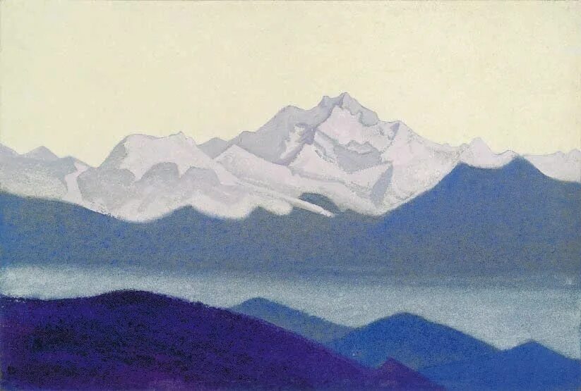 Рерих. Канченджанга рерих. Канченджанга рерих. Рерих канченджанга гималаи. Канченджанга рерих.