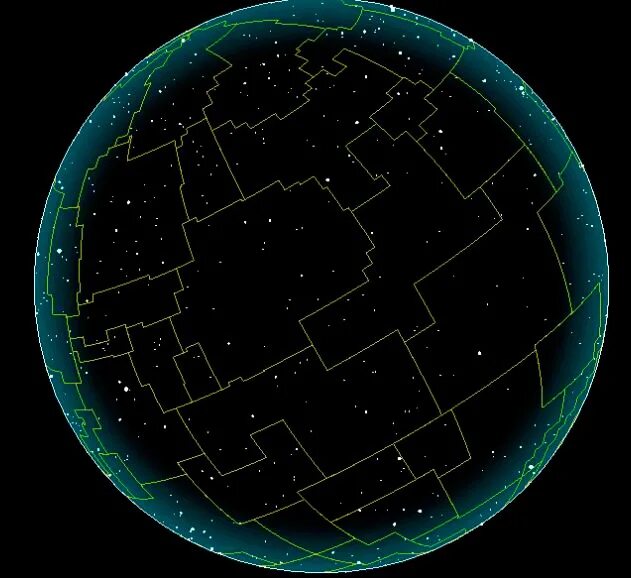 Небесная сфера созвездий. Границы созвездий. 88 Созвездий. Созвездия на небесной сфере. Звездная сфера.