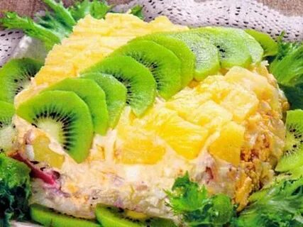 Салат экзотика рецепт с курицей