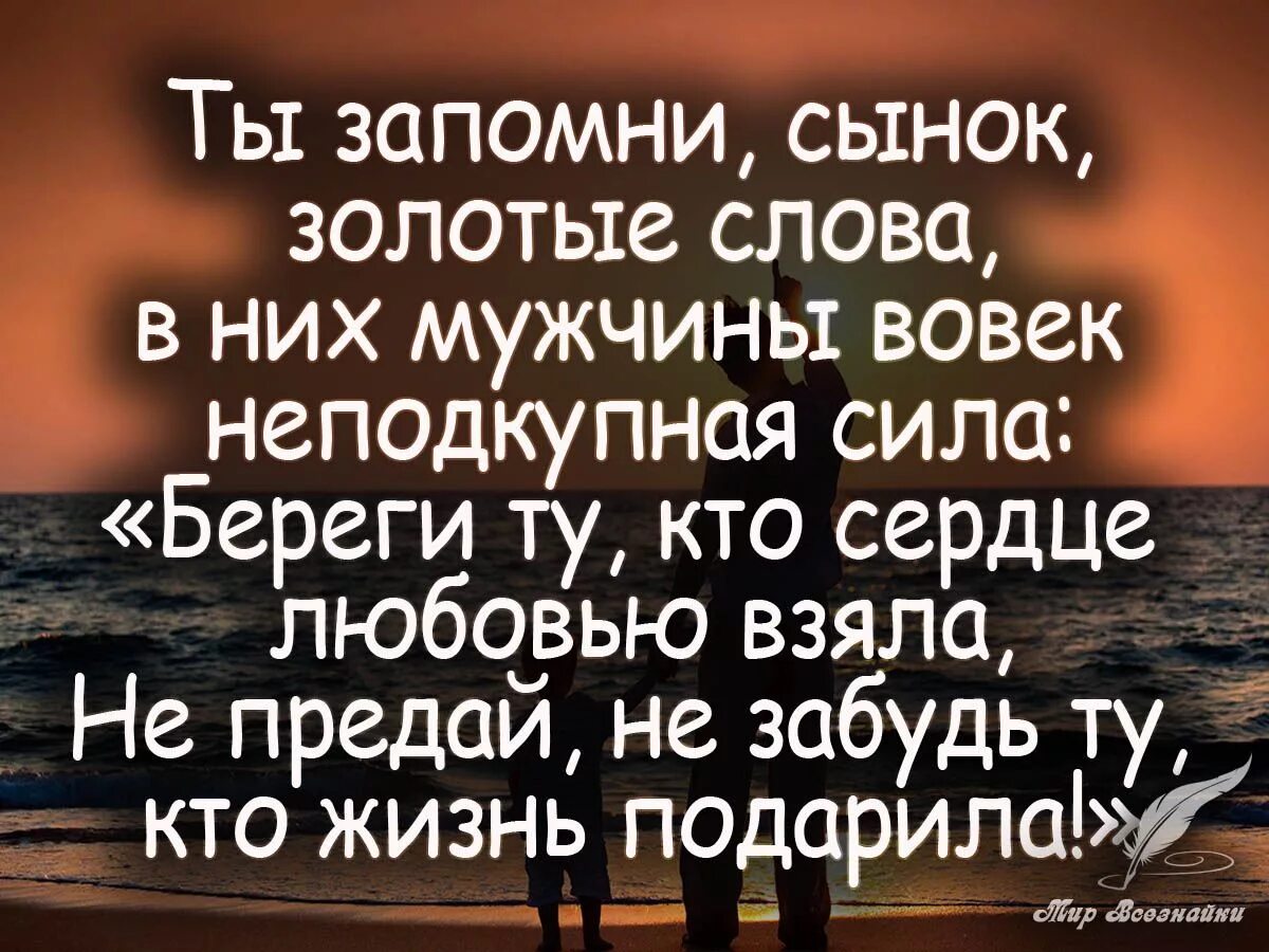 Выражение сынок