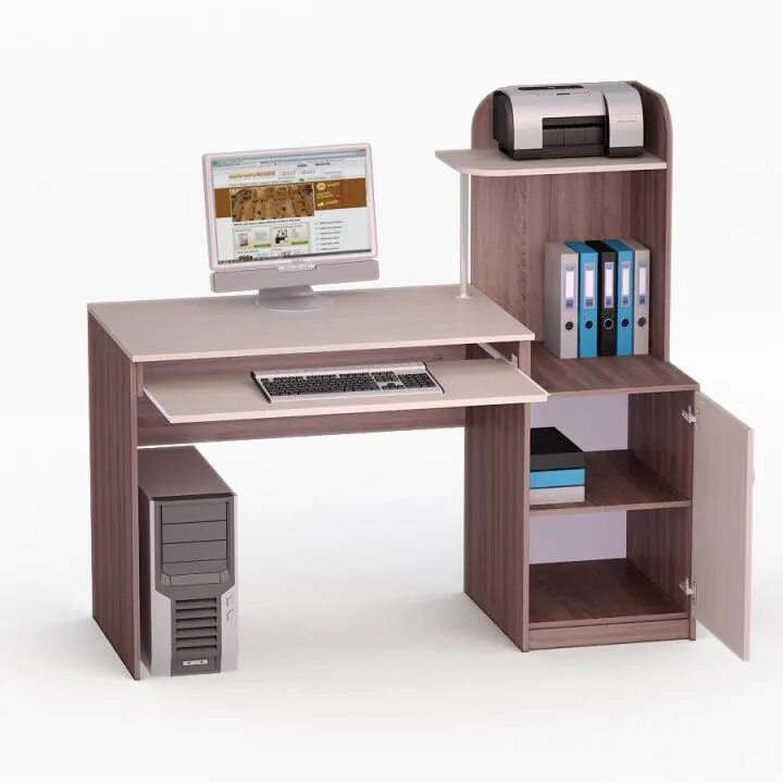 Компьютерные столы новосибирск. Компьютерный стол «школьник-Люкс»-01 BMS.