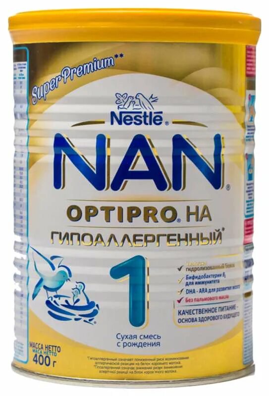Смеси на 1 мм. Nestle nan Optipro 1. Nan Optipro га1. Нан оптипро 1 400 г. Смесь nan Optipro ga-1.