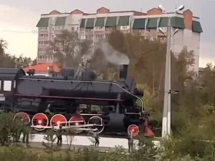 Паровозик трубе 13