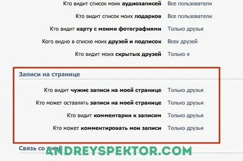 Записи для близких друзей в ВК. Оставлять записи на моей странице. Как в ВК сделать видят только друзья. Записи на стену в ВК. В вк видно комментарии