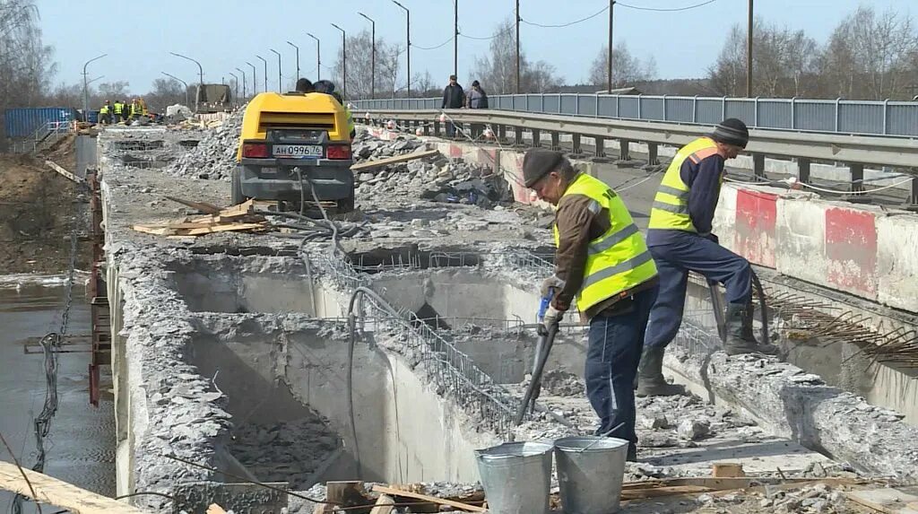 Мост через реку Кострома буй. Капитальный мост. Ремонт моста. Капитальный ремонт моста.