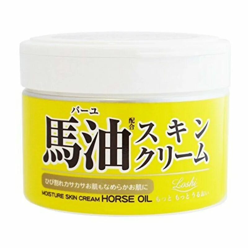 Крем с лошадиным маслом. Loshi moist Aid Horse Oil Skin Cream крем для тела Лошадиное масло, 220гр. Roland крем для тела увлажняющий с лошадиным маслом 220 г. Японский крем. Японский крем для лица.