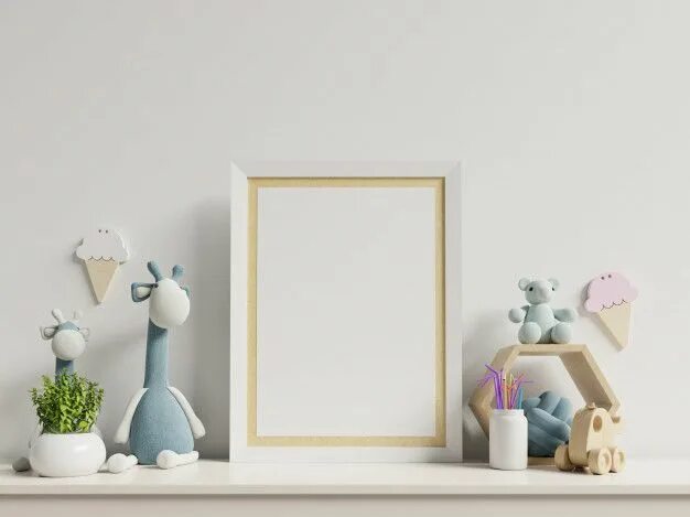 Frame in room