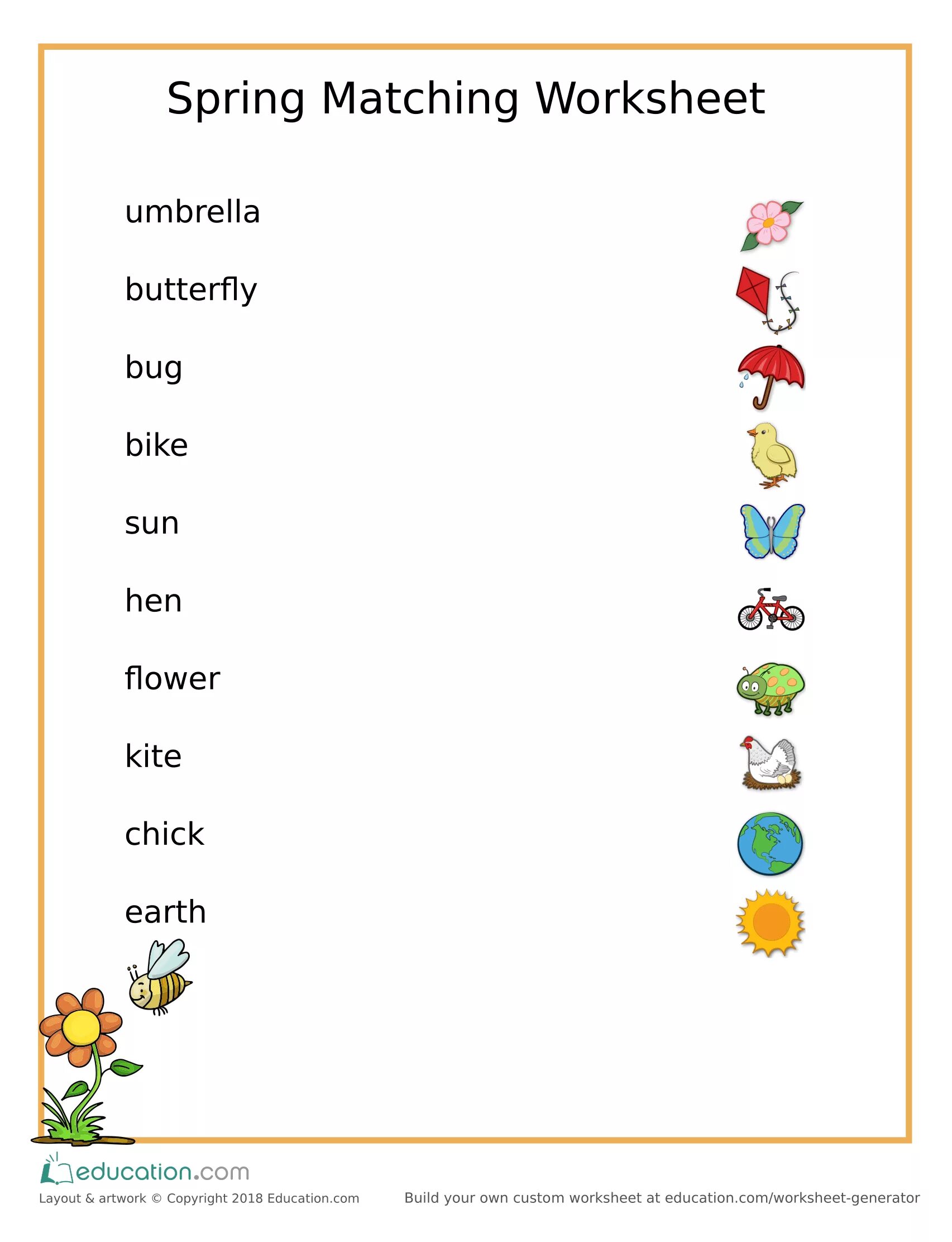 Spring задания. Spring Vocabulary Worksheet. Spring Worksheets for Kids. Spring matching. Spring match