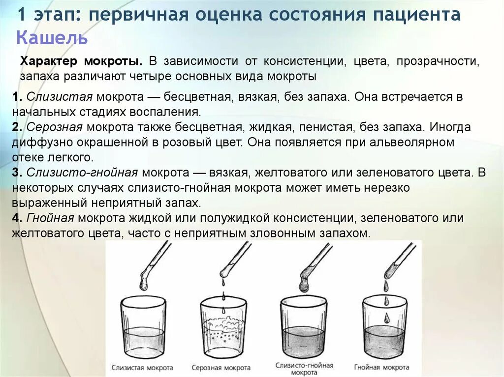 Густые мокроты что делать