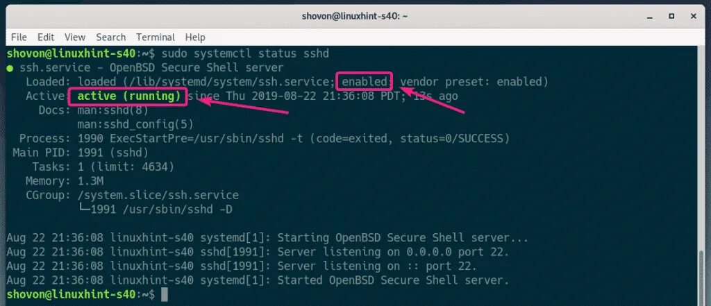Конфигурация ssh. Ssh config. ssh service restart. как включить ssh в режиме демона.