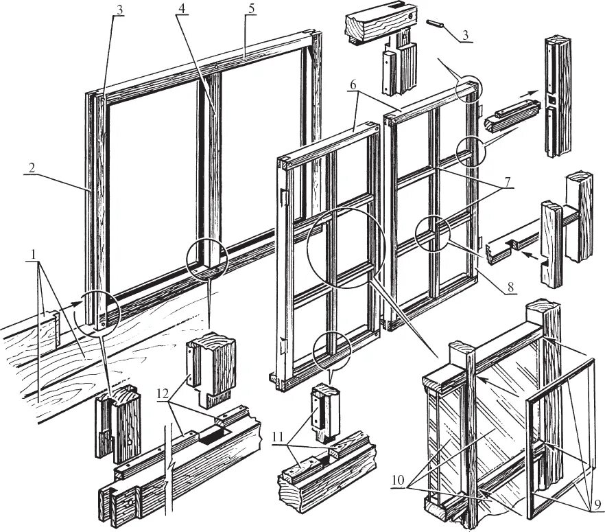 Окно изготовление своими руками. Сборочный чертеж оконного блока деревянного. Деревянные евроокна профиль чертежи. Профиль деревянного окна чертеж. Столярные соединения оконных рам.