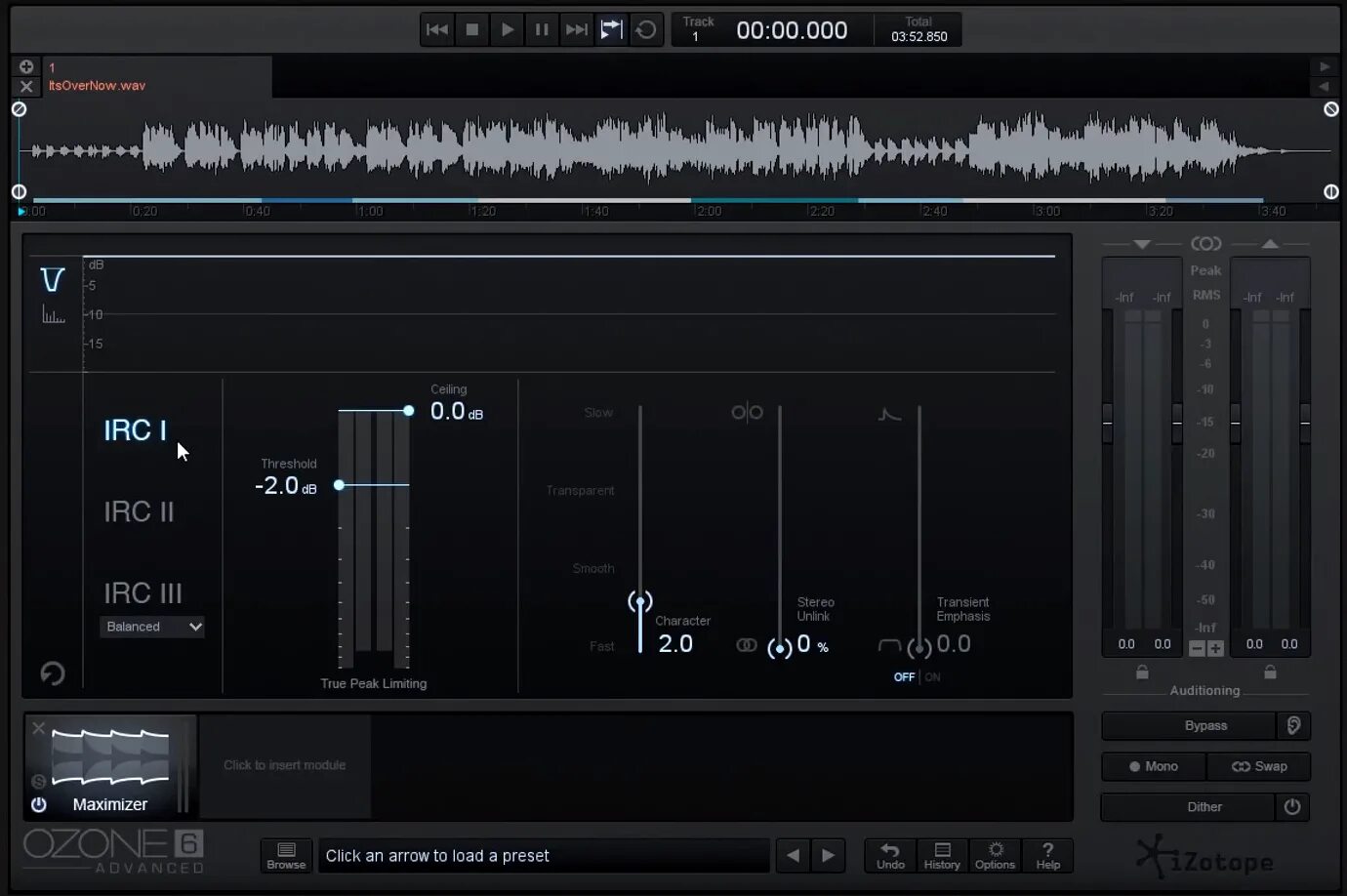 IZOTOPE Ozone Maximizer. Сведение и мастеринг. Вст для сведения и мастеринга. Лимитер для мастеринга.