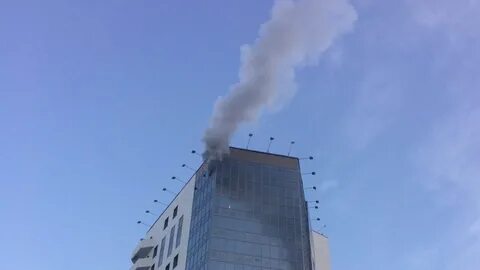Омск горел