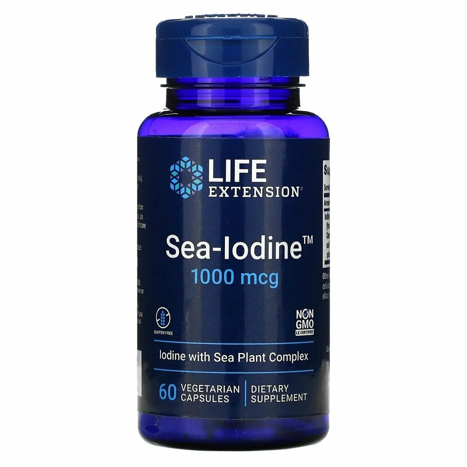 Йод 1000. Life Extension Sea-Iodine 1000. Sea Iodine Life Extension.