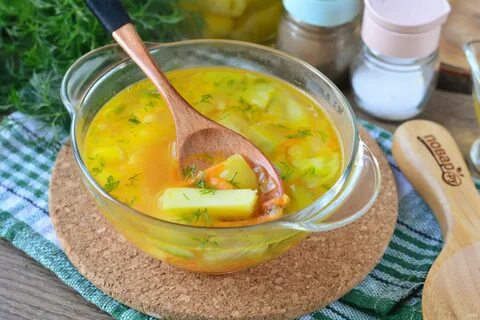 Рассольник без огурцов и мяса