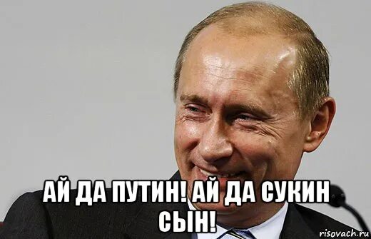 Почему сукин сын. Мемы про Путина.