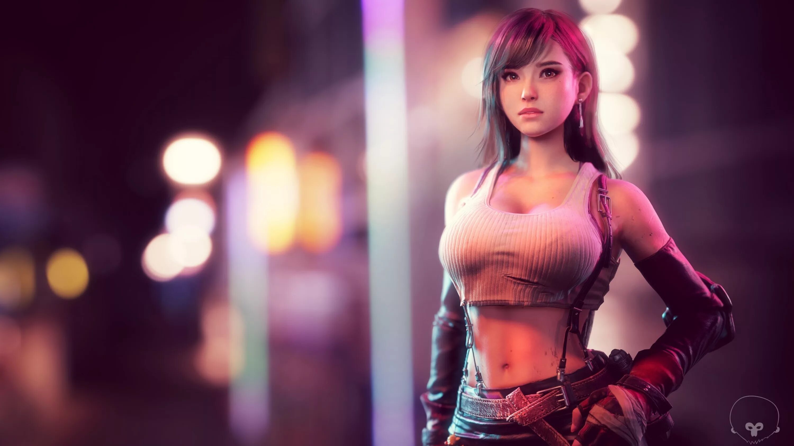 Game 4 girls. Тифа Локхарт Final Fantasy 7 Remake. Тифа Локхарт из Final Fantasy. Тифа Локхарт 1920 1080.