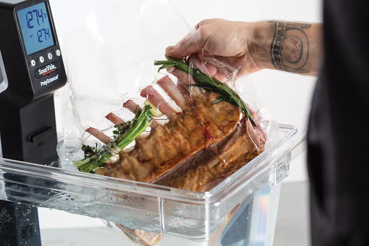 Sous Vide Tenderloin & other kitchen utensils of the "Future Kitchen" Sous vide,