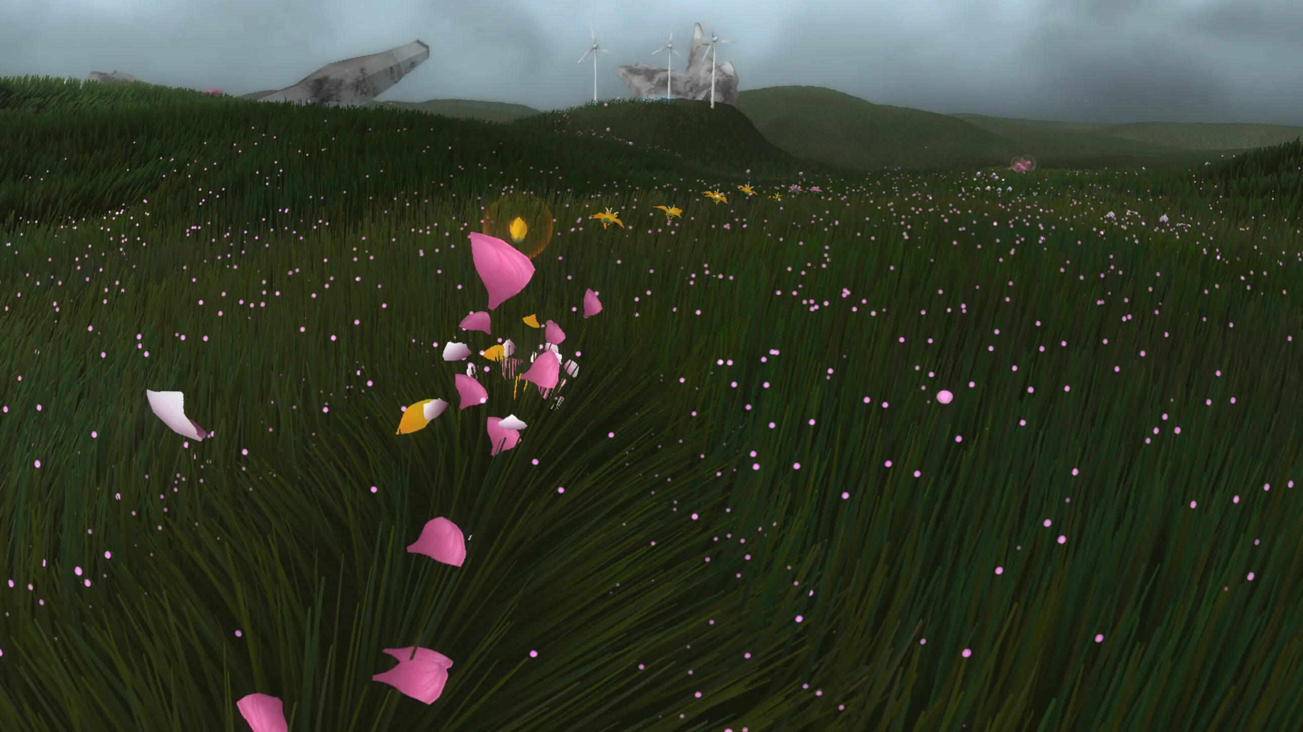 Flower игра. Flower thatgamecompany. Игры от thatgamecompany Flower. Flower игра 2009.