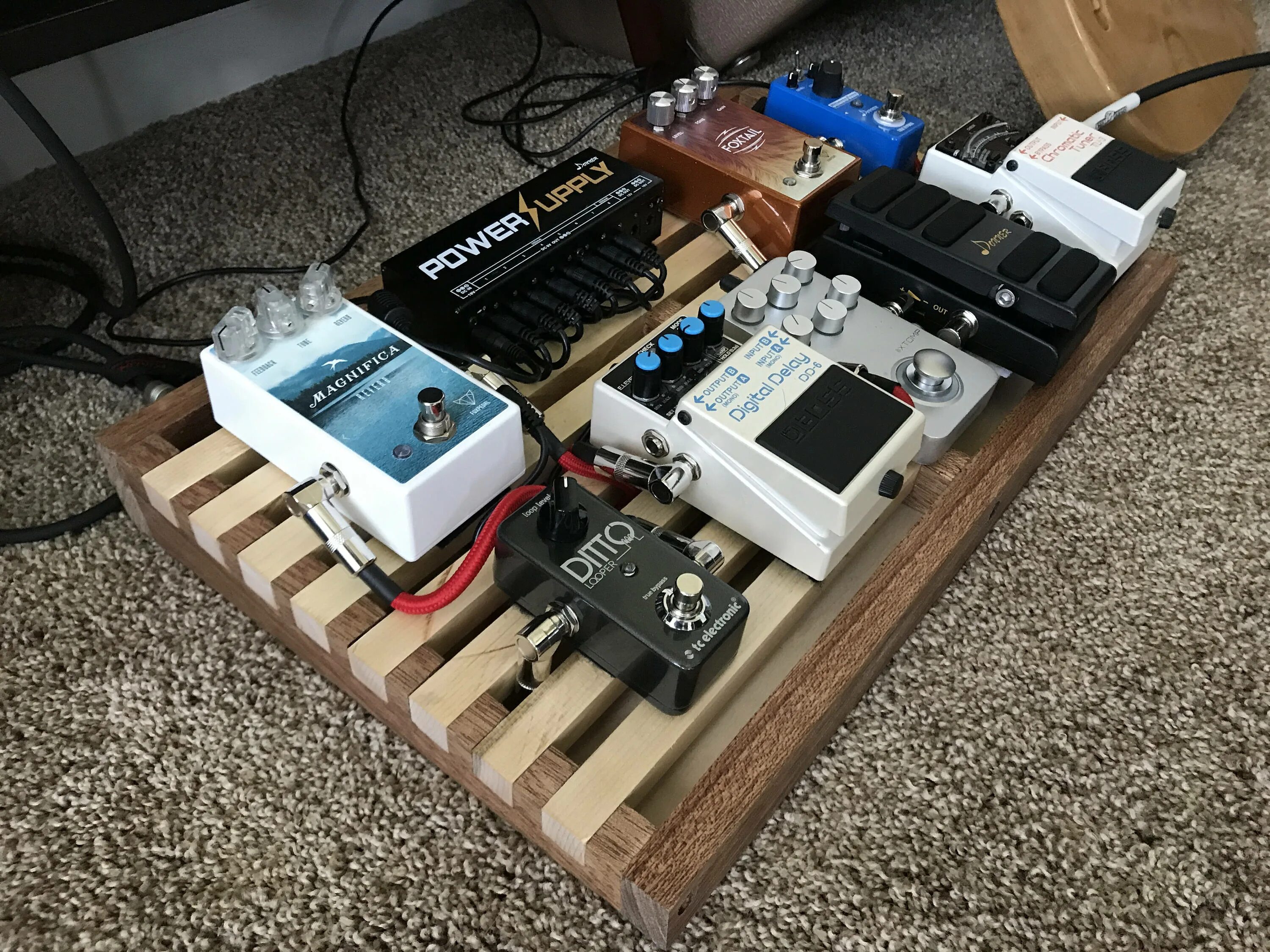 Board guitar