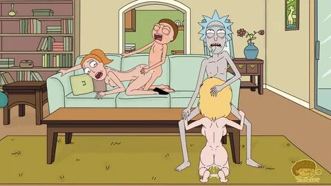 beth smith, morty smith, rick sanchez, summer smith, rick and morty, ass .....