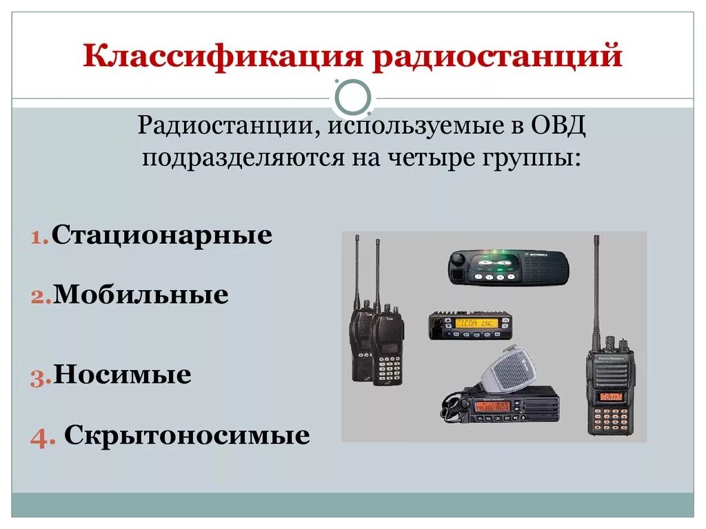 К мобильной связи относятся. Классификация радиостанций. Классификация радиостанций ОВД. Радиосвязь в ОВД. Переносная стационарная рация.