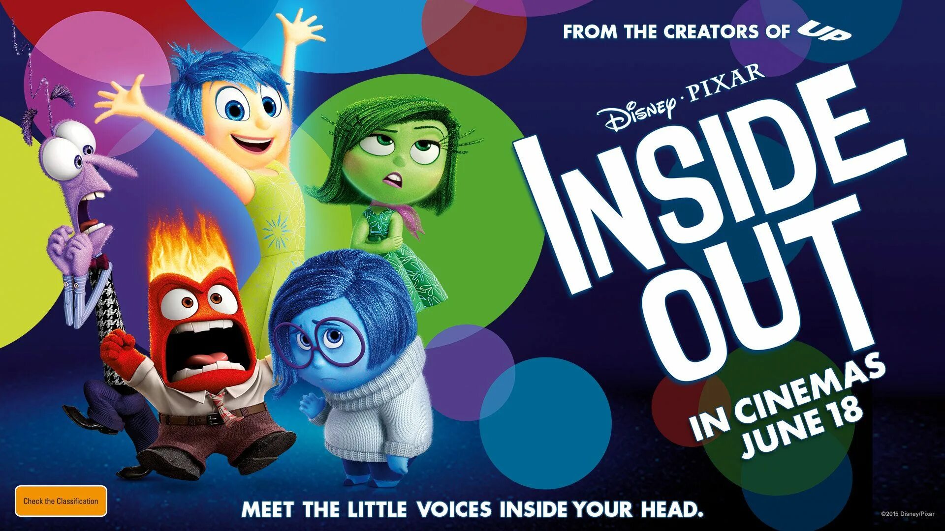 Inside out lesson. Inside out (2015) постер. головоломка 2015.