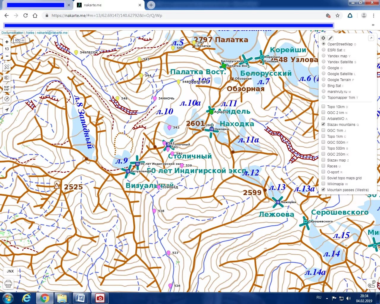 Сунтар хаята на карте. Сунтар хаята на карте