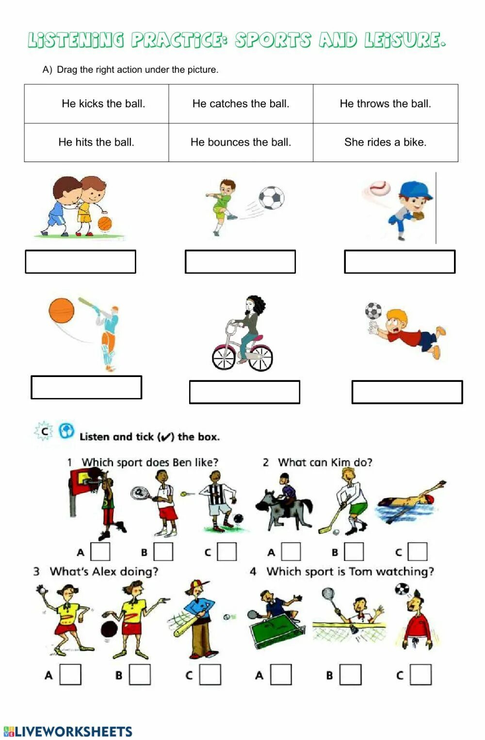 Sports exercises. Спорт Worksheet. Спорт задания на английском. Sport and exercise на английском. A an the упражнения Worksheet.