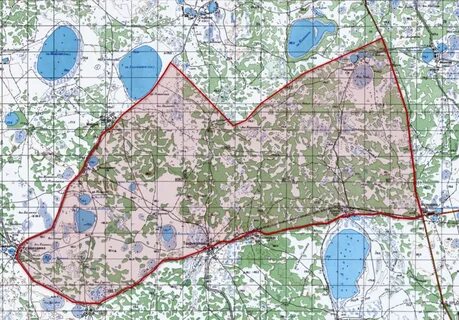 Спутниковая карта альменевского района
