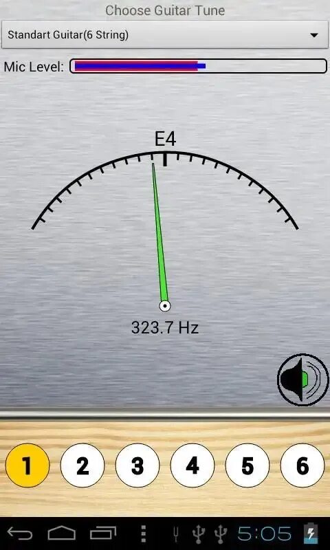 Настроить гитару по телефону. Тюнер для 6 струнной гитары. Программа для настройки гитары 6 струн. Тюнер для гитары через микрофон. Гитарный тюнер программа.