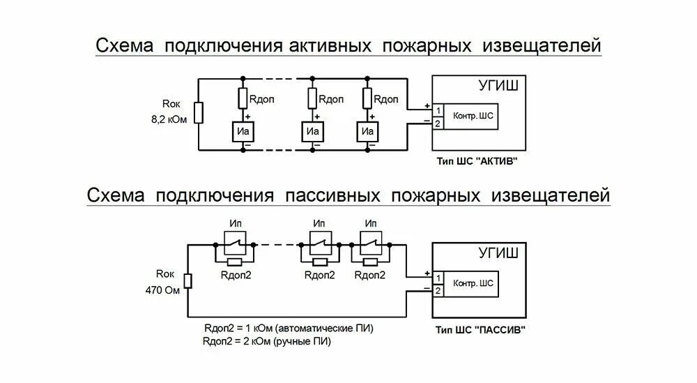 Как подключить извещатель