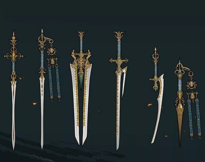 18 2. Айон концепты оружия. Destiny 2 guns. Айон оружие меч. Оружие из аниме девиант арт.