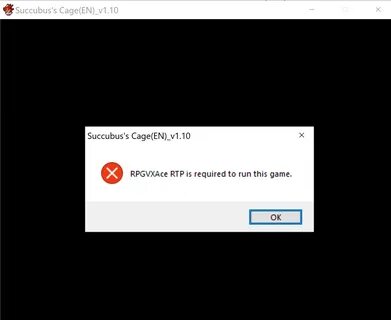 Rpgvxace rtp is required to run this game fix.