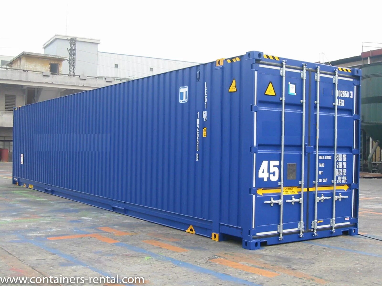 Container angular
