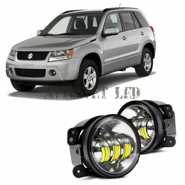 Противотуманные фары Сузуки Гранд Витара 2008. Противотуманная фара Suzuki Grand Vitara led. Противотуманки светодиодные Сузуки Гранд Витара 2008. Противотуманные фары Сузуки Гранд Витара 2007. Гранд витара дальний свет