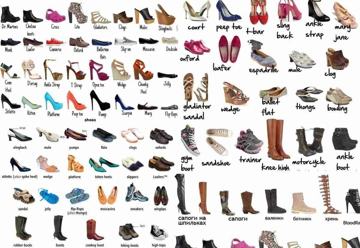 Женская обувь названия моделей. Туфли названия моделей. Типы женской обуви. Название ботинок женских.