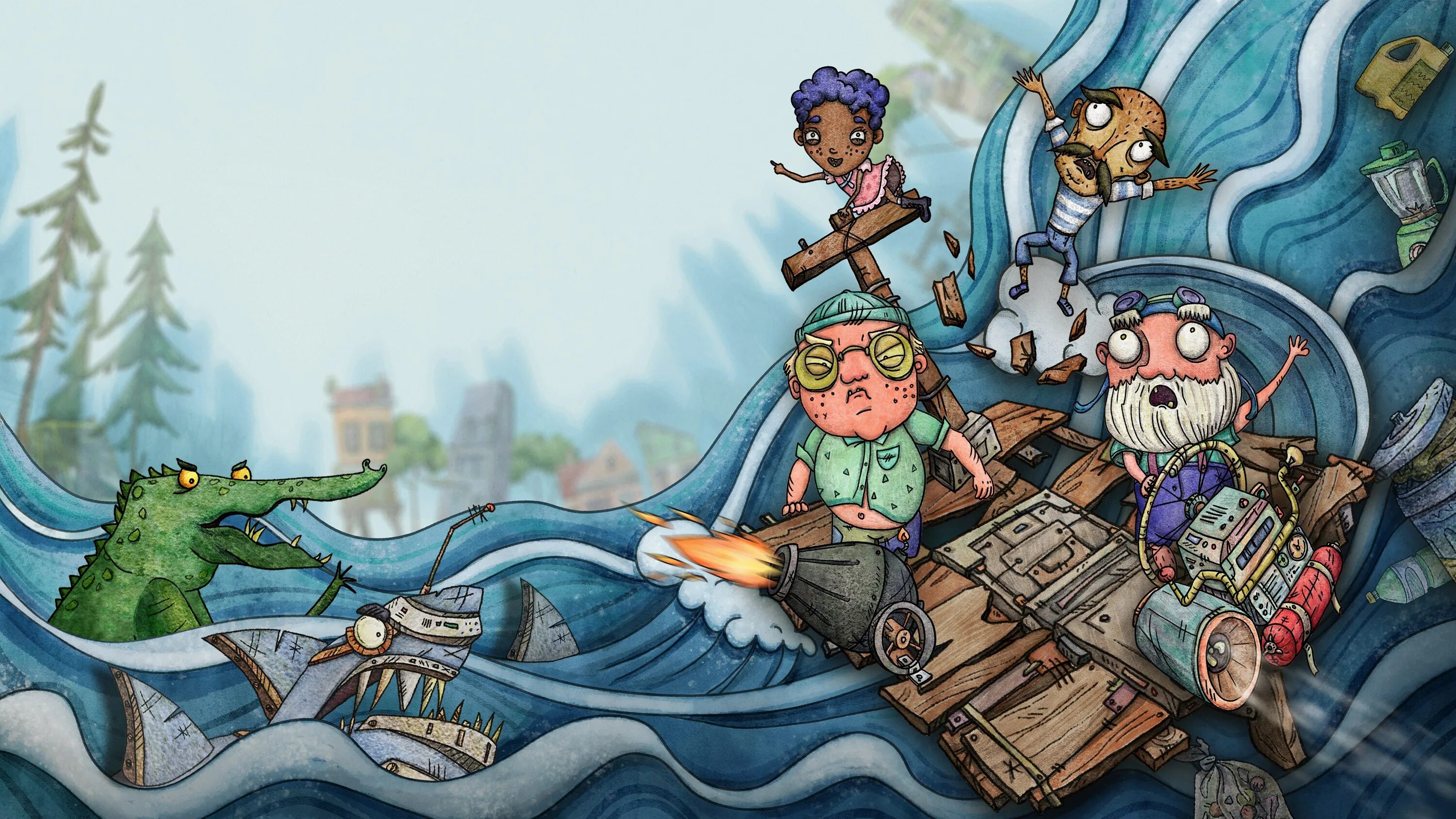 Trash sailors на андроид. Trash sailors на андроид