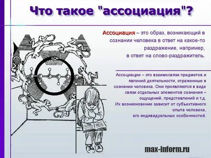 Психология слова ассоциации