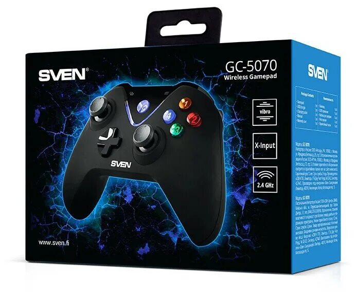 Gamepad input