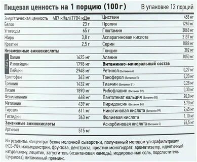 Гейнер сколько грамм в день