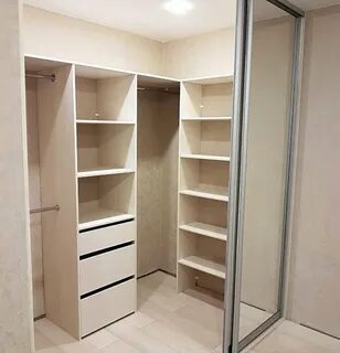 Установить гардеробные